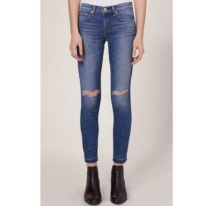 Rag & Bone Women's Dark wash Cropped Jeans Lilydale Size 28 Style W1526K122LID